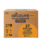 Toilettenpapier  1632702, 3-lagig, 250 Blatt/Rolle,