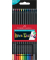 Buntstifte-Set Black Edition, 116412, farbig sortiert, dreikant, ergonomisch, Packung