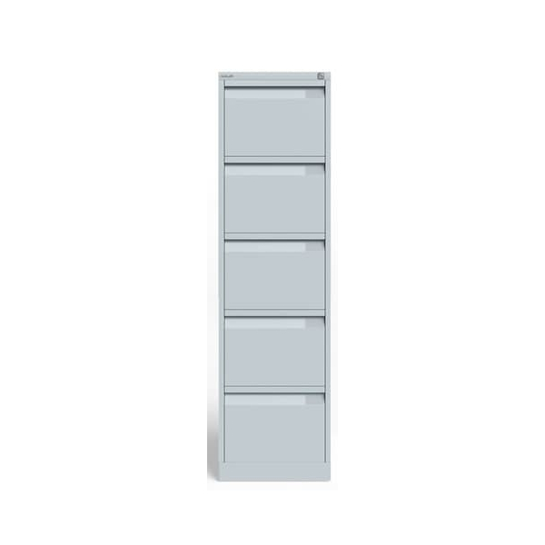 5020073860214 - HR-Schrank 1-bahnig 5 Schübe lichtgrau H 1511 x B 413 x T 622 5020073860214 Bisley 5020073860214 - HR-Schrank 1-bahnig 5 Schübe lichtgrau H 1511 x B 413 x T 622 5020073860214 Bisley