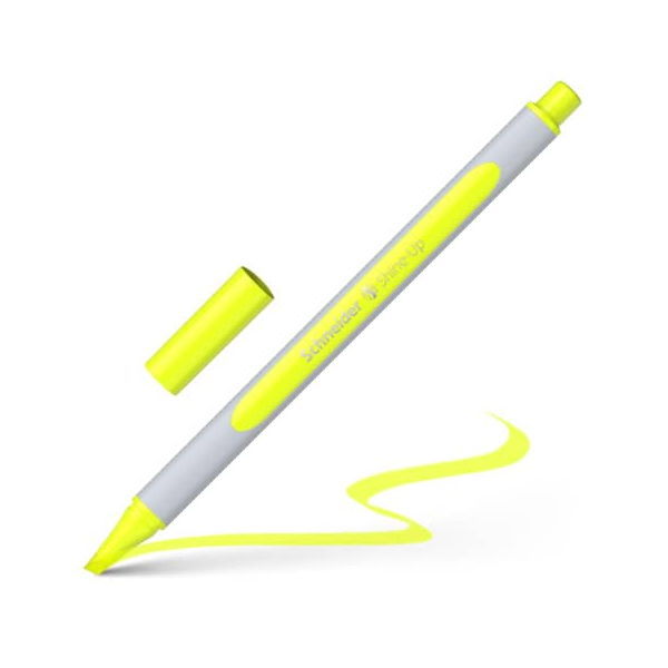 10 Stück Schneider Textmarker 50-112005, gelb, 1-4mm Spezialspitze 4004675178503 Schneider