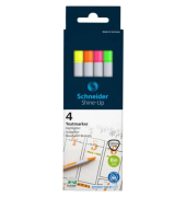 Textmarker Shine-UP, 50-112094, Packung, farbig sortiert, 1-4mm Keilspitze