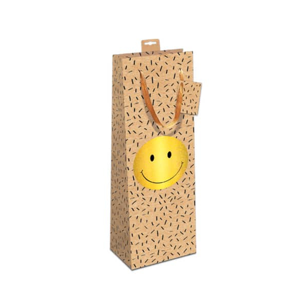 6 Stück SKORPION Geschenktasche 7549-0036-B, Smiley, 12cm x 390mm 4017703804497 SKORPION