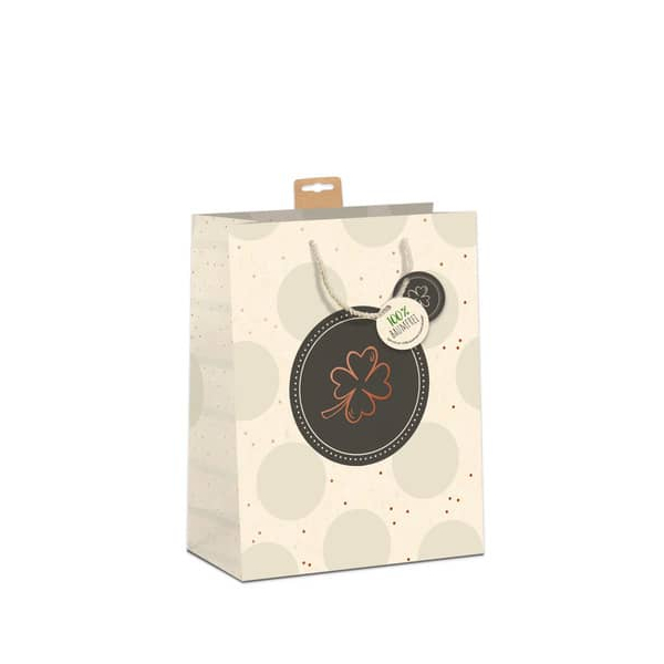 6 Stück SKORPION Geschenktasche 7549-2405-L, Kleeblatt, 320mm x 26cm 4017703850074 SKORPION