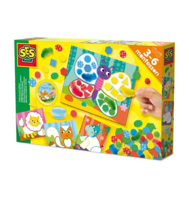 Bastelset Montessori Farben+Materialien