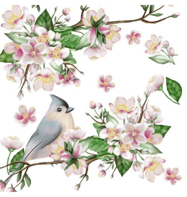 Motivserviette 33x33cm