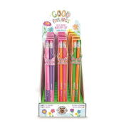Bleistift-Set Best Friends, 964236, Härte HB, farbig sortiert, mit Radiergummi