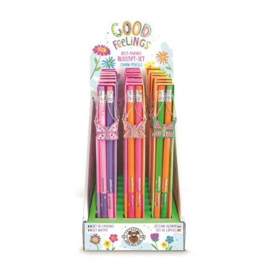 Bleistift-Set Best Friends, 964236, farbig sortiert, HB