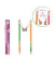 Bleistift-Set, 964236, 2x farbig sortiert, k.A., HB