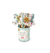 Bleistift Zoofreunde in der Dose, 183580, Härte weich, farbig sortiert