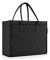 Einkaufstasche daily shopper rhombus Kunststoff schwarz DN 7059