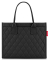 Einkaufstasche daily shopper rhombus Kunststoff schwarz DN 7059