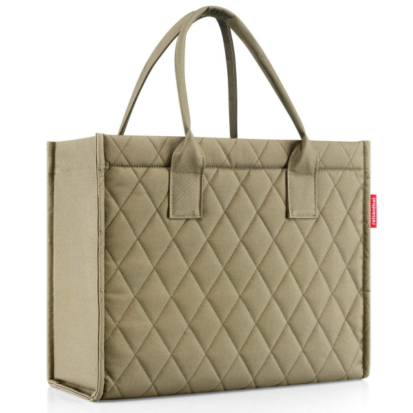 4012013740947 - Einkaufstasche daily shopper rhombus DN 5046 außen 42x17x35cm Polyester olive ohne ohne 4012013740947 Reisenthel