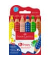 Farbstifte-Set Grippy, 110630, farbig sortiert, dreikant, ergonomisch, Packung