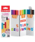 Fineliner-Set point 88, 8818/5, orange, wei&szlig;e Streifen (Schreibfarbe: 18-farbig sortiert), 0,4mm
