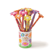 Bleistift Blume, 964762, Härte weich, bunt, mit Radiergummi