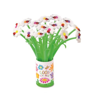 Gelschreiber Wackelblume sortiert