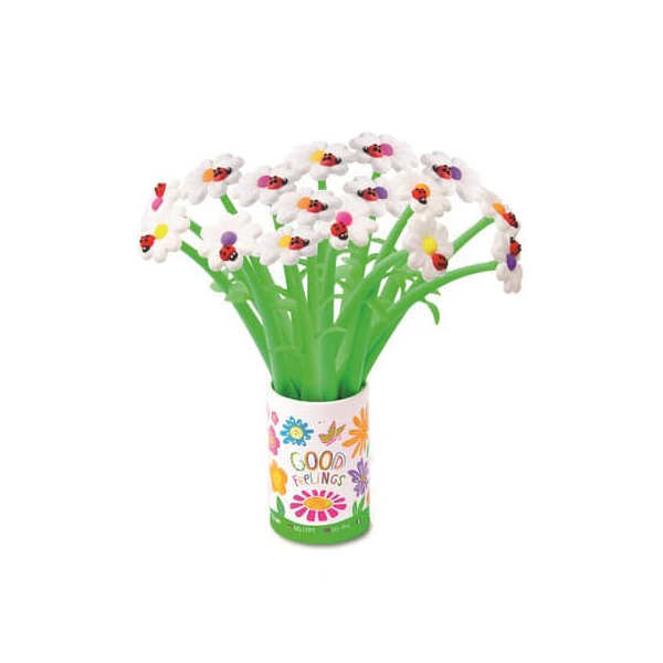 16 Stück Trendhaus Gelschreiber Wackelblume sortiert 4032722964878 Trendhaus