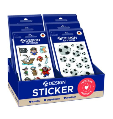 Sticker Boys sortiert