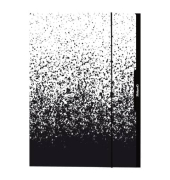 Sammelmappe Color Edition 300004023, A3 schwarz/wei&szlig;, Karton 360g