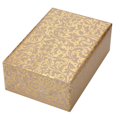 Geschenkpapier Brokat PR045658.050.050, gold