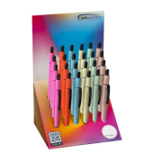 Kugelschreiber Neon Mix schwarz Top