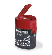 Dosenspitzer doppelt rot Noris dreikant