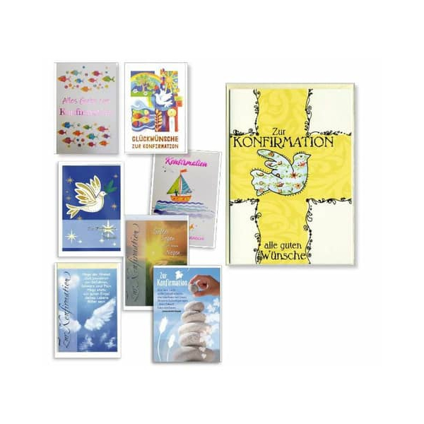 10 Stück Apollo Glückwunschkarten 11-0010 4022318230586 Apollo