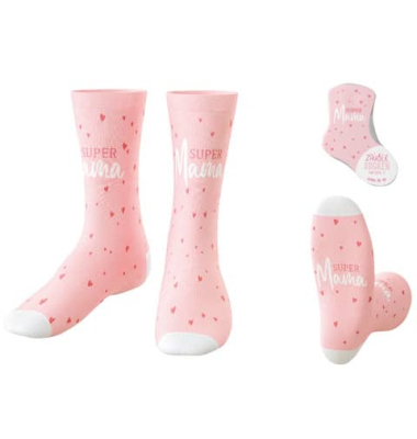 Zaubersocken Auf uns Mädels Supermam