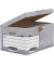 Archivbox Bankers Box 1181501, grau/weiß, Karton