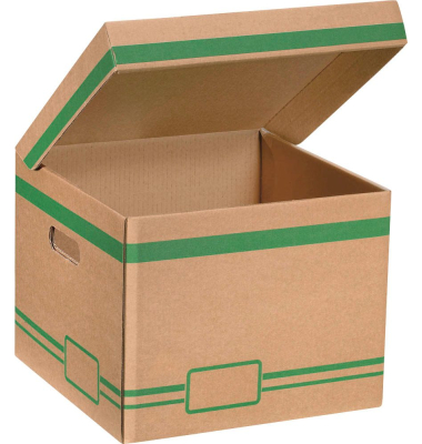 Archivbox Mini 283838, braun, Karton Archivbox Mini 283838, braun, Karton
