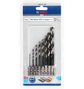 PRO Metal HSS-G Impact Metallbohrer-Set, 8-teilig