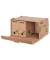 Archivcontainer ECO 623919, braun, Karton