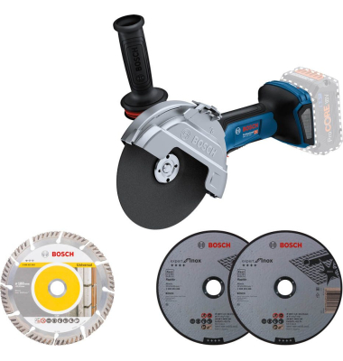 GWS 18V-180 P Akku-Winkelschleifer-Set 18,0 V, ohne Akku