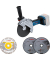 GWS 18V-180 P Akku-Winkelschleifer-Set 18,0 V, ohne Akku