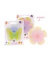 Haftnotizen 964922, 70x70mm, bunt, Bl&uuml;ten, Schmetterling, quadratisch
