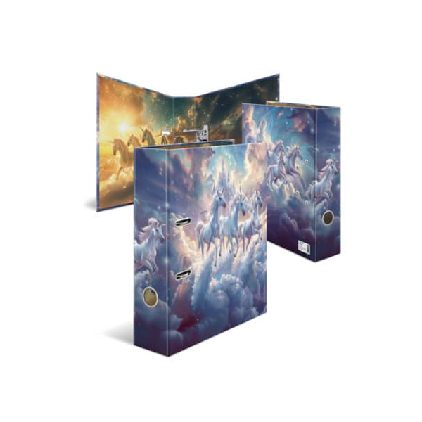 4008705201391 - Motivordner Fantasy Unicorns 20139 A4 70mm breit 4008705201391 Herma