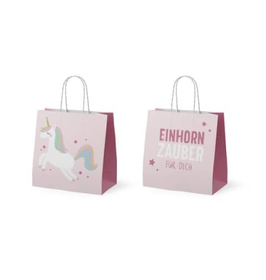 Geschenktasche 992331, Einhorn, 150mm x 150mm