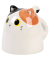Tasse Up & Down Cats orange