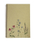 Notizbuch 1348338-99, beige, A5, kariert, 70g, 80 Blatt / 160 Seiten
