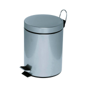 Mülleimer 20,0 l silber