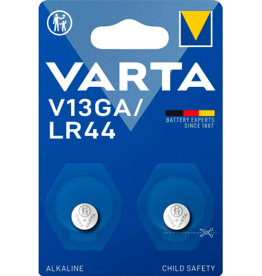 2 VARTA Knopfzellen V13GALR44 1,5 V