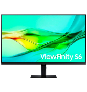  Monitor ViewFinity S6 S32D600UAU LS32D600UAUXEN, QHD (2560x1440 Pixel), 5 ms, schwarz
