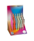 Kugelschreiber Neon Mix silber Flat