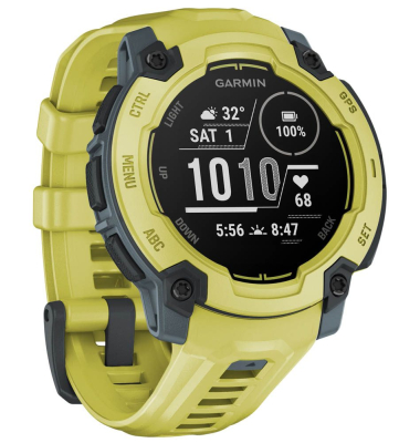Instinct E Smartwatch lime, dunkelgrün