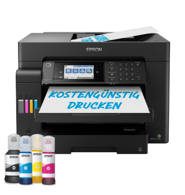 EcoTank ET-16655 4 in 1 Tintenstrahl-Multifunktionsdrucker schwarz