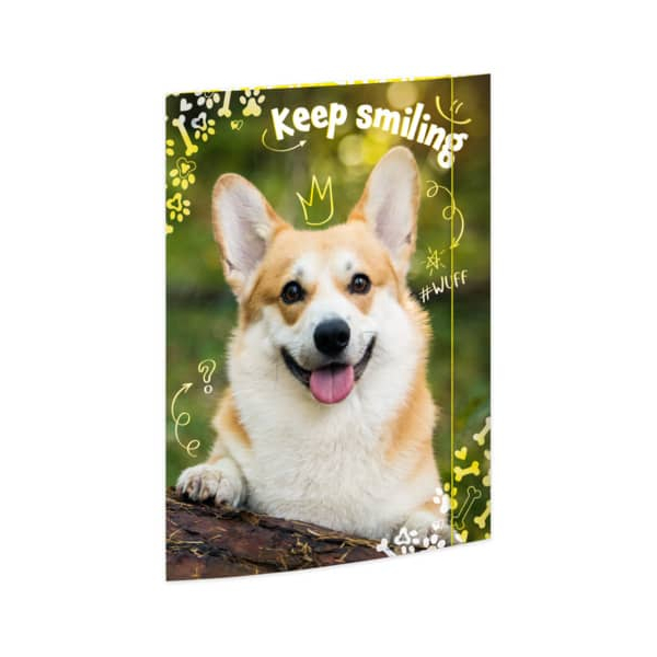 4002871453820 - Gummizugmappe 45382 A3 bunt Karton 500g mit 3 Einschlagklappen 4002871453820 RNK