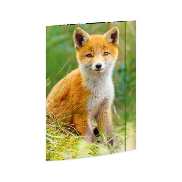 4002871453844 - Gummizugmappe 45384 A3 bunt Karton 500g mit 3 Einschlagklappen 4002871453844 RNK