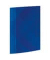 Gummizugmappe 46339, A4 blau Karton 350g, f&uuml;r ca. 220 Blatt  (80 g/m&sup2;), mit 3 Einschlagklappen