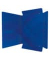 Gummizugmappe 46339, A4 blau Karton 350g, mit 3 Einschlagklappen