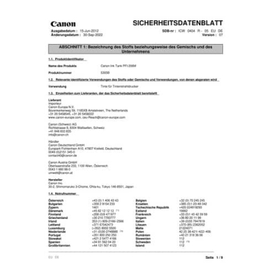 Druckerpatrone f. IPF 6400 magenta 300ml PFI-206
